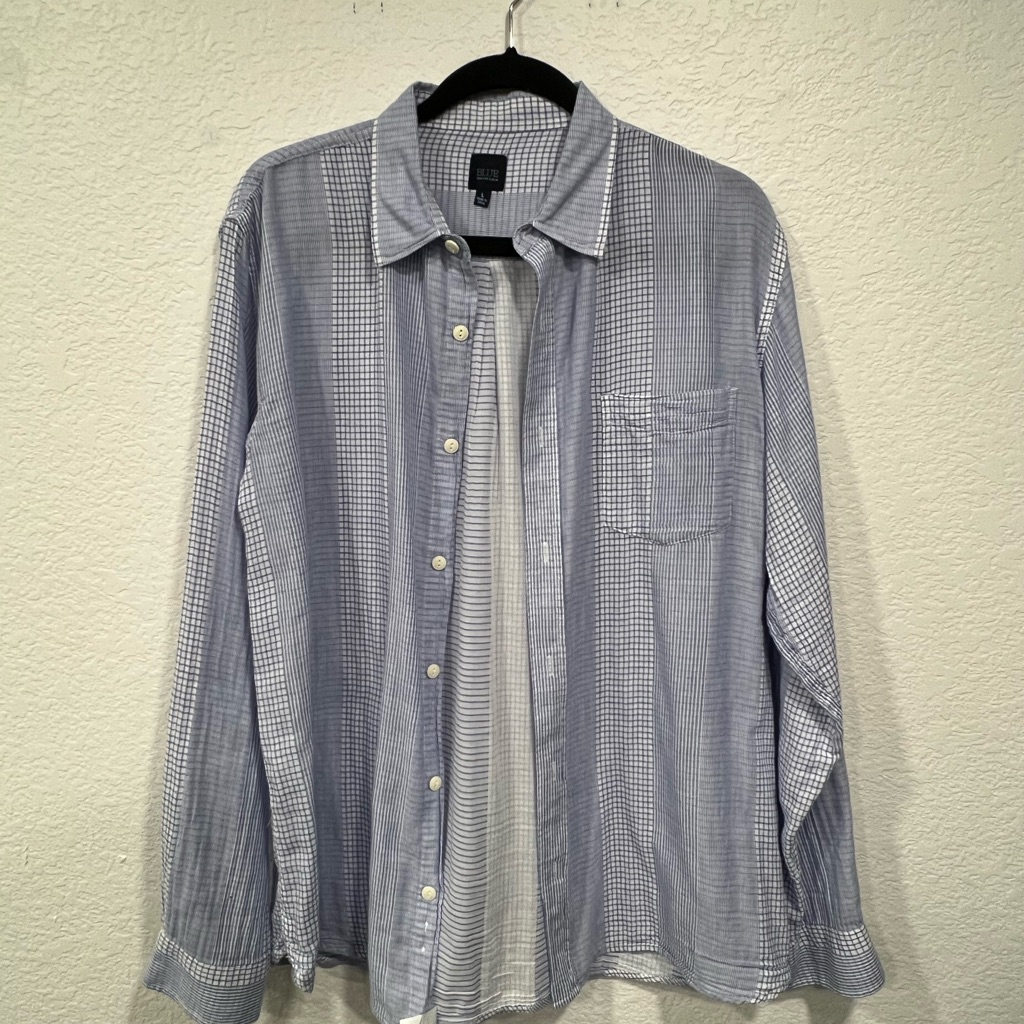 Blue By Sacks Fifth Avenue Cotton Button Down